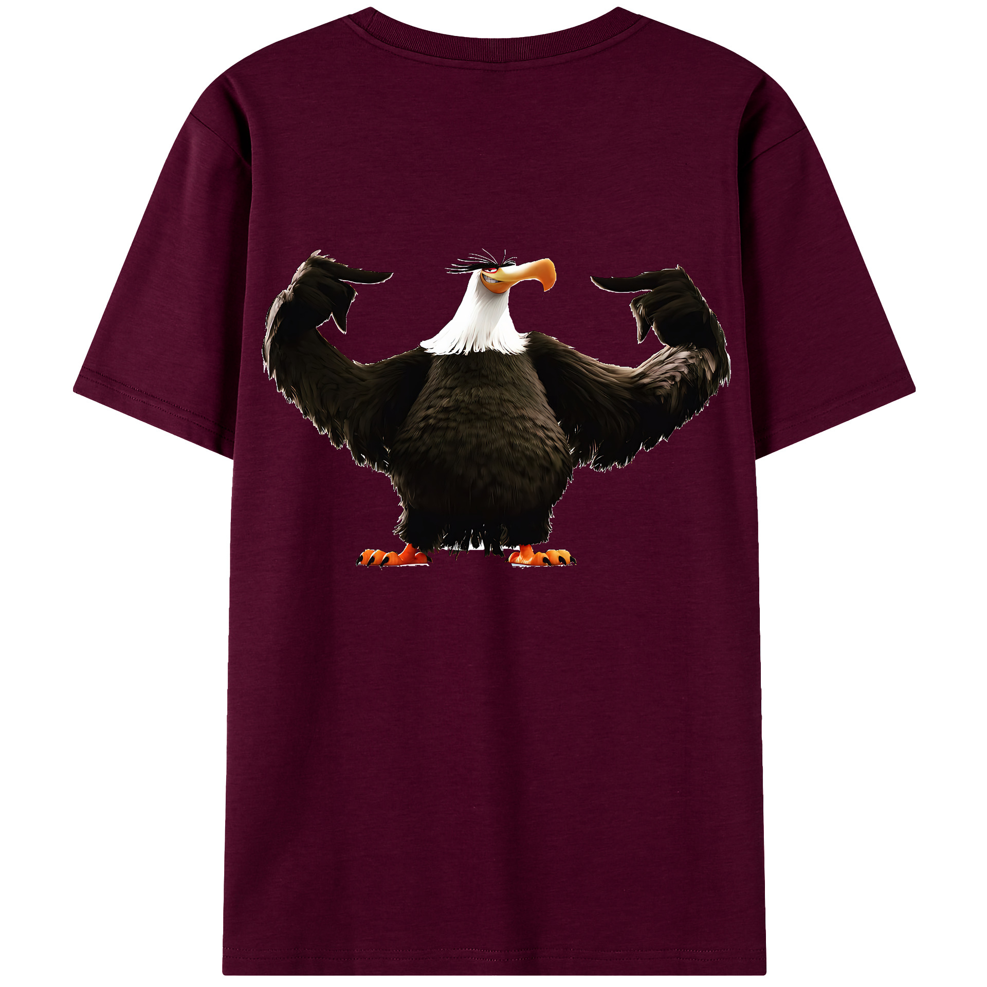 （画像用） Angry Birds アングリーバード レディース半袖Tシャツ(バックプリント)